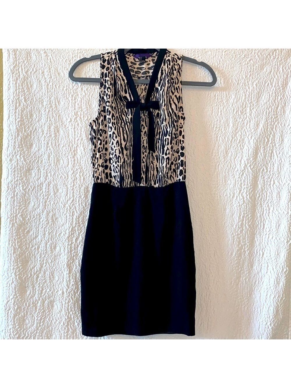 Forever 21 Animal Print Sheath Mini Dress
